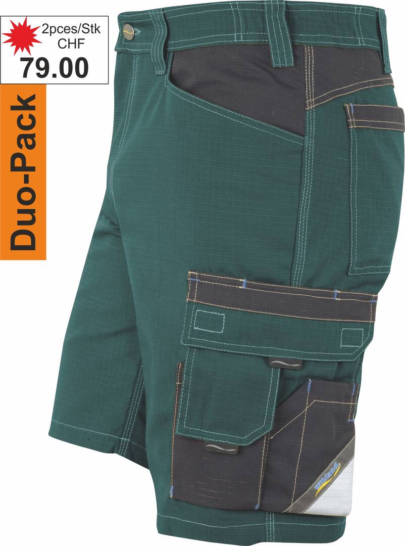 Short 1626 vert 44 Duo-pack