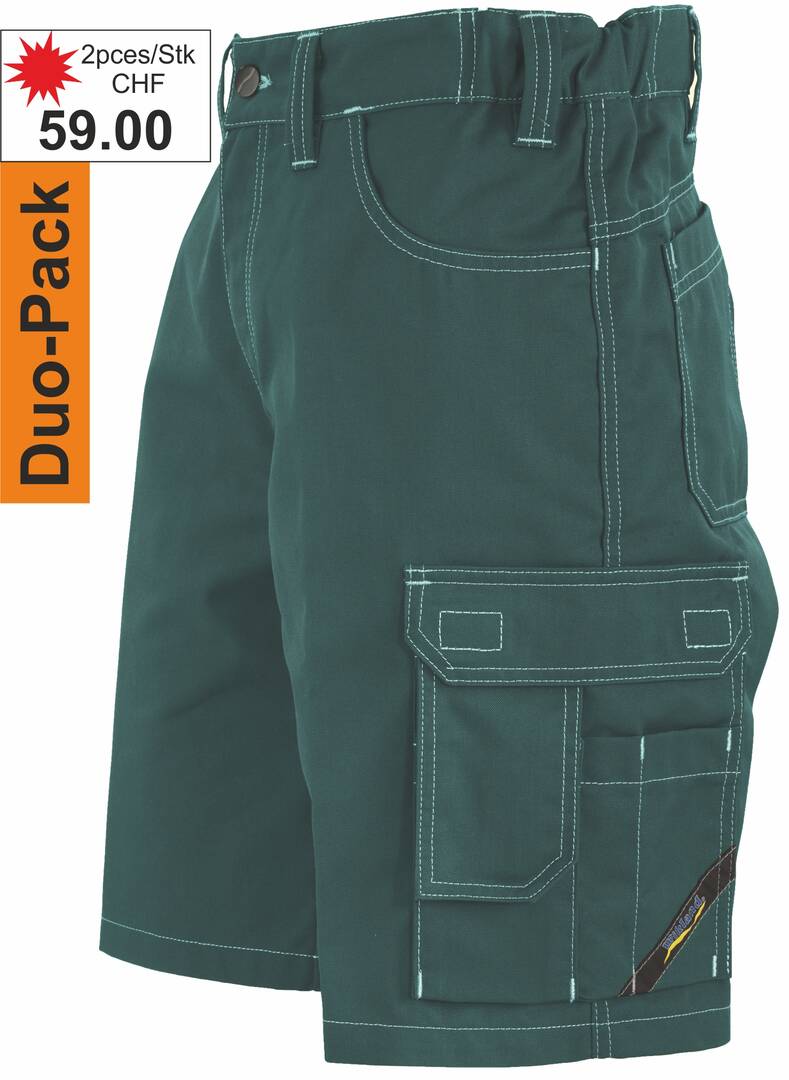 Short 1650 vert 48 Duo-pack