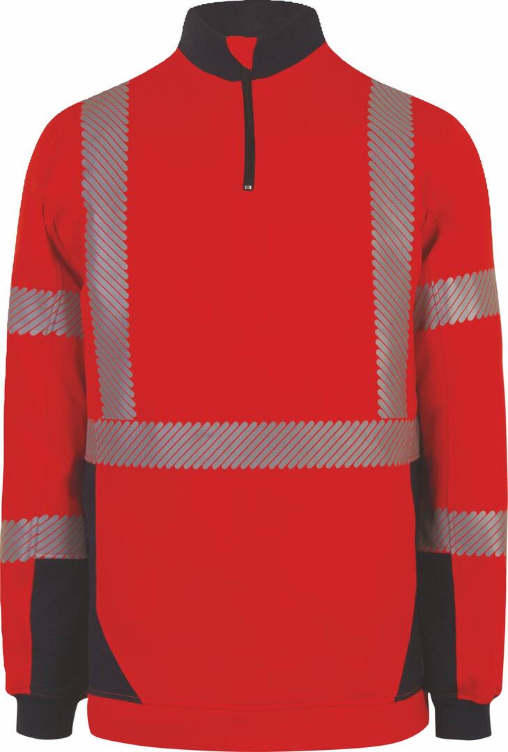 Sweat hv darwin rouge-marine L