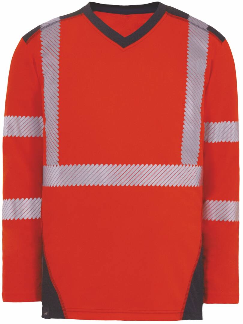 T-shirt hv bali ml rouge/marine L