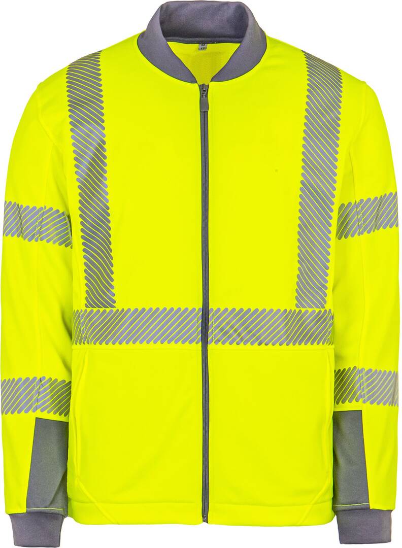Veste sweat rodrigues lemon-anth L