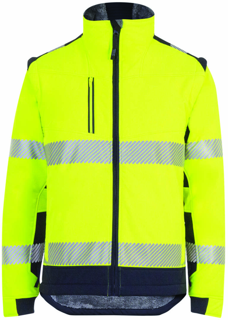 Veste softshell hv sherpa lemon/mrn L