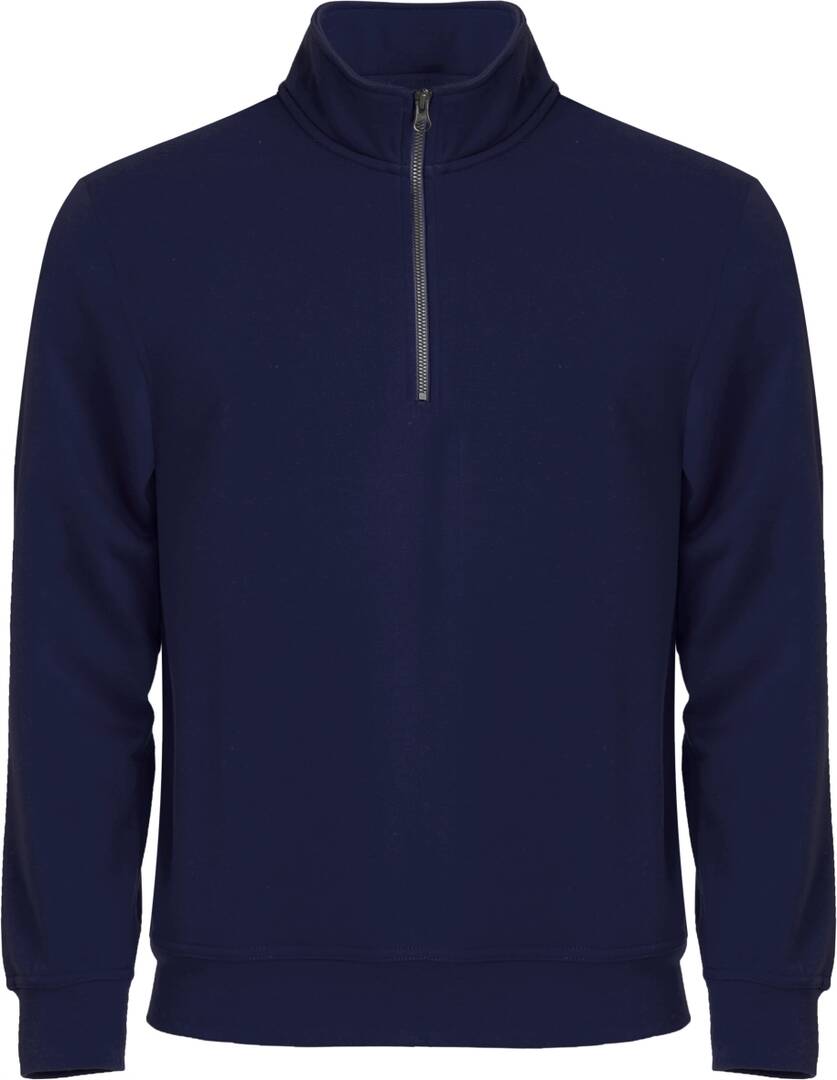 Pull sweat half zip basic marine L