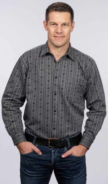 Chemise edelweiss a/col anthracite 35-36