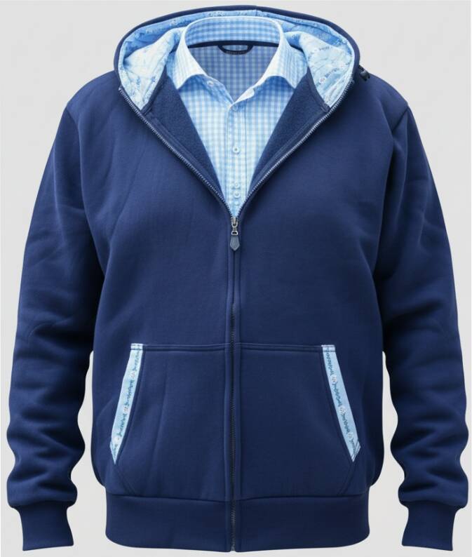 Pull a capuche Edelweiss