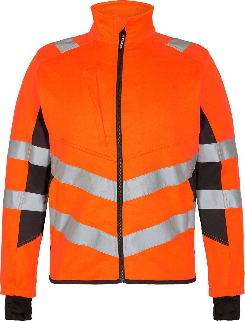 Veste engel 1544 hv orange-gris L