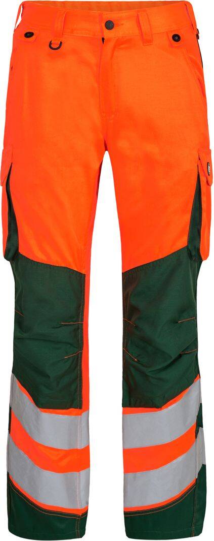 Pantalon safety dame 2543 org/vert ch34
