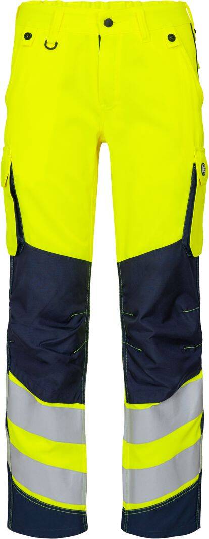 Pantalon safety dame 2543 lmn/mrn ch34