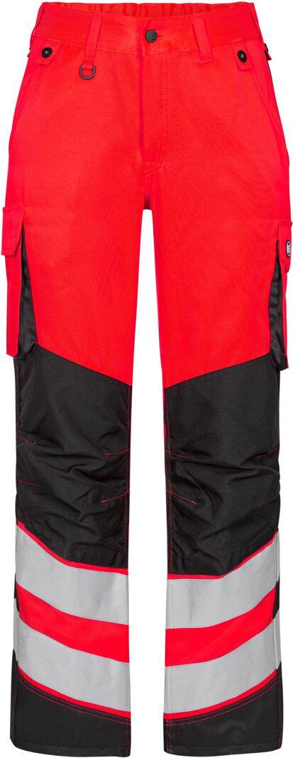 Pantalon safety dame 2543 rouge/nr ch34
