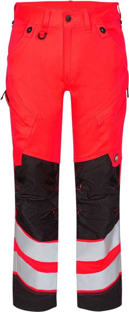 Pantalon safety 2544 rouge/noir ch36