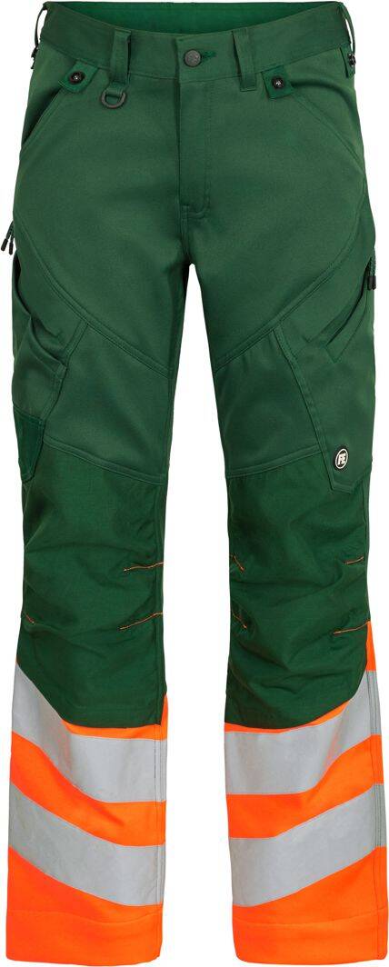 Pantalon safety 2546 vert/orange ch36