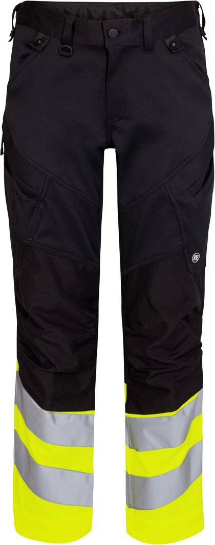 Pantalon safety 2546 noir/lemon ch36