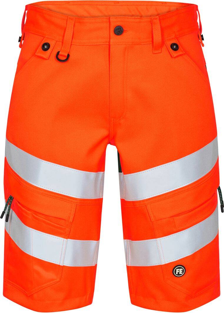 Short safety 6546 orange-vert 36