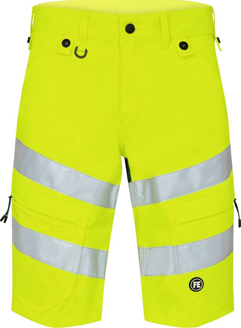 Short safety 6546 lemon/vert 36