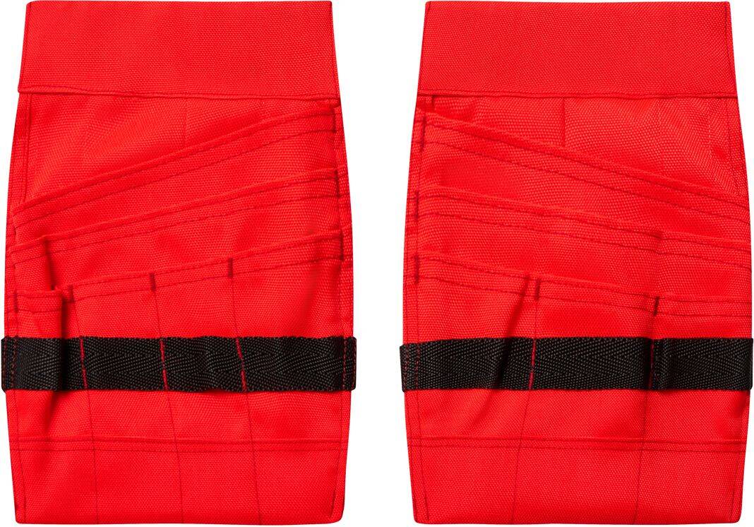 Poches pendantes rouge