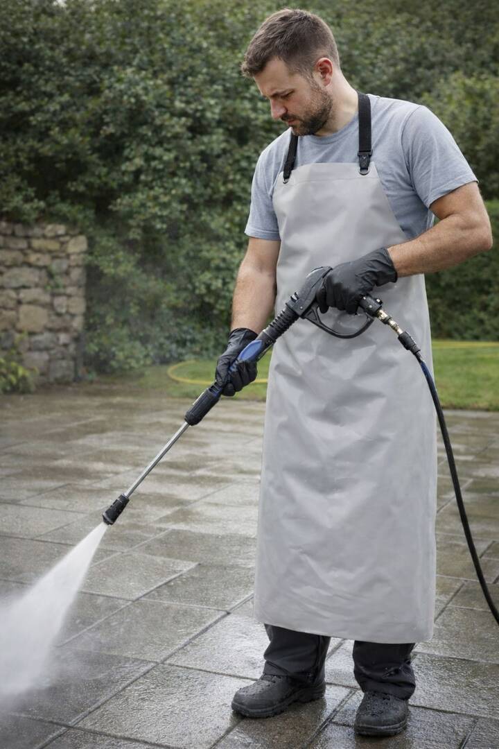 Tablier bache neutre gris*