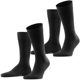 Chaussette happy 2P noir 39-42