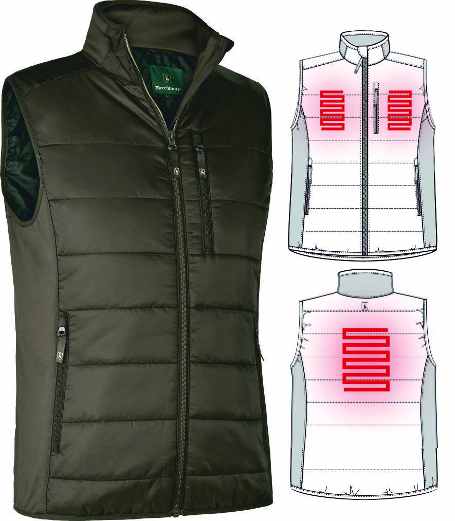 Gilet chauffant Heat