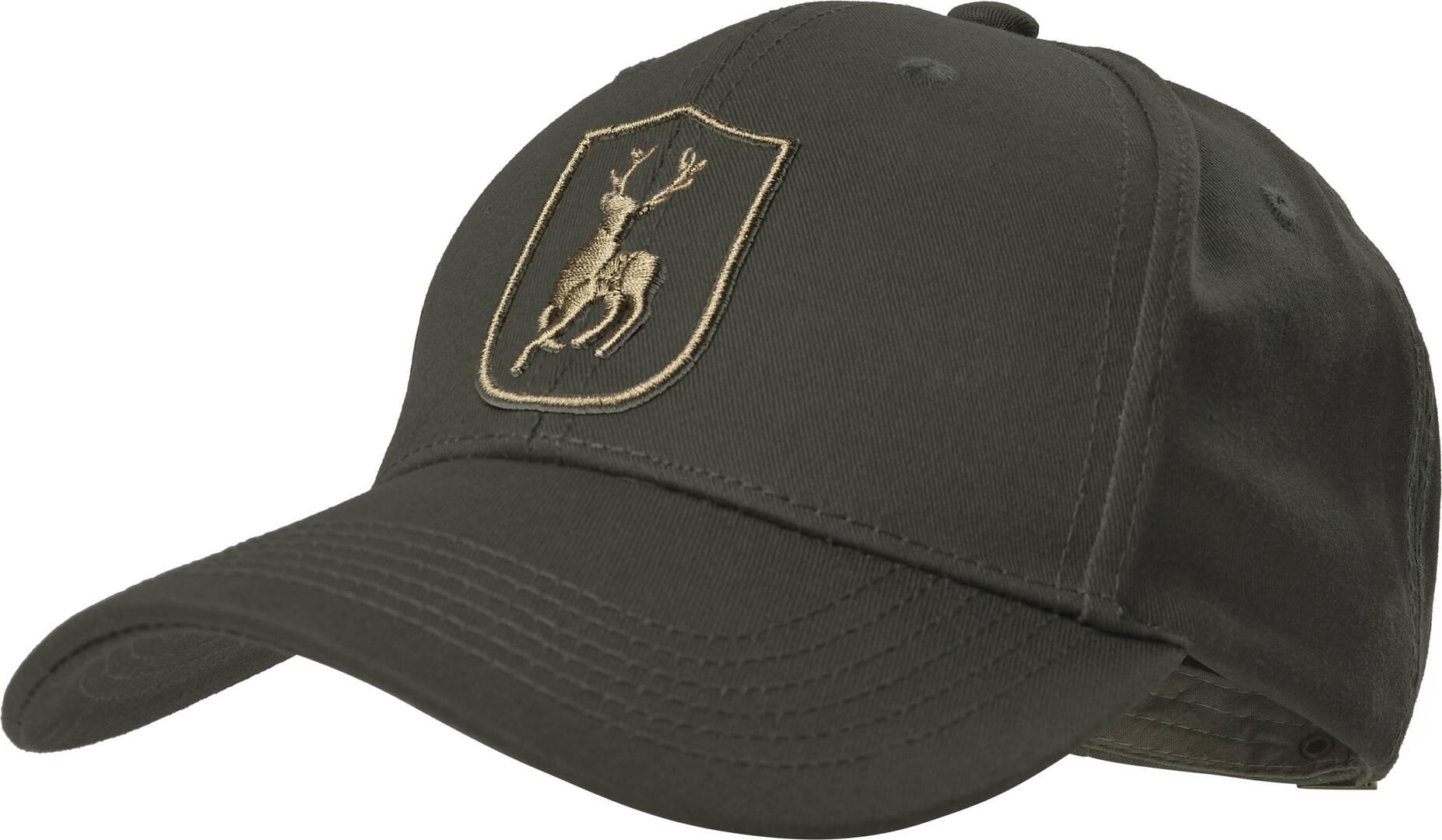 Casquette logo bouclier vert