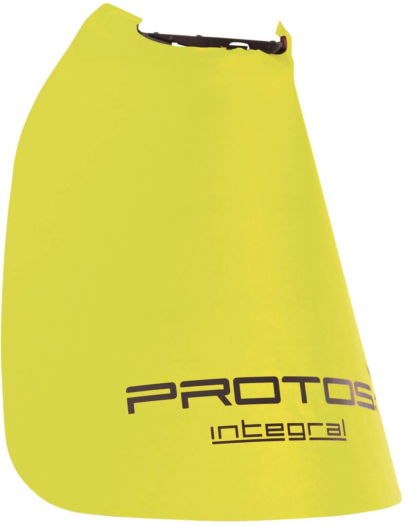 Nackenschutz integral gelb
