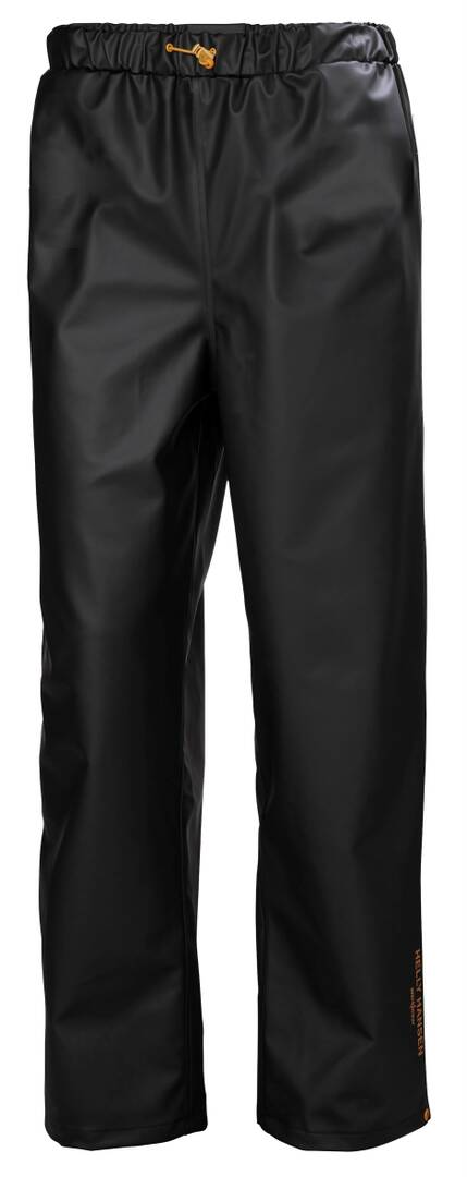 Pantalon pluie pu gale noir L