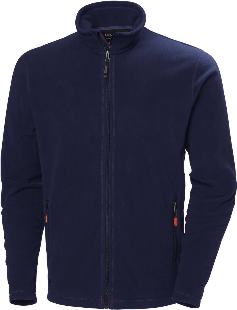 Veste fleece oxford light marine L