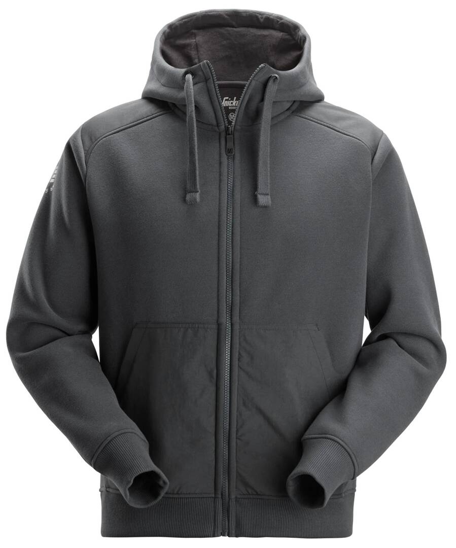 Sweat a capuche zip 2875 gris L