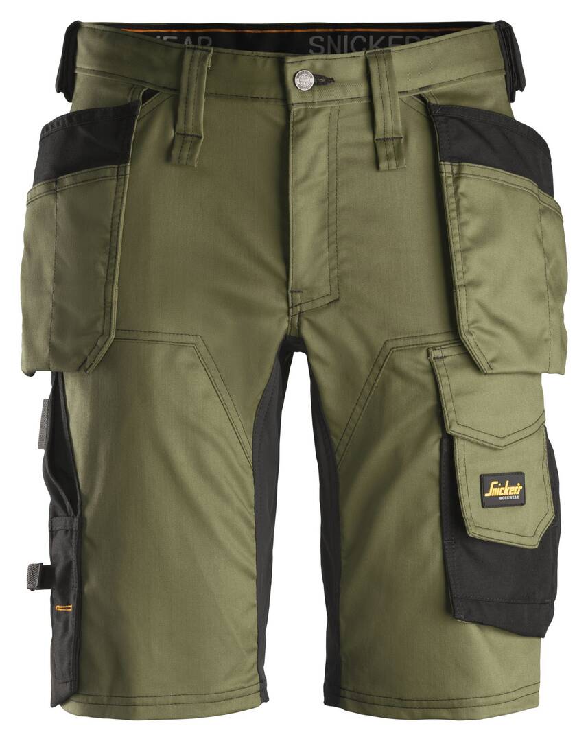 Short allroundWork 6141 oliv-sch 44=ch38