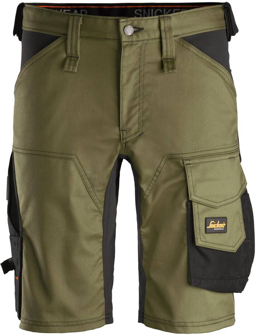 Short allroundwork 6143 olive/nr 44=ch38