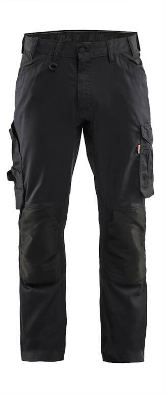 Pantalon stretch 2D noir D100=CH46C