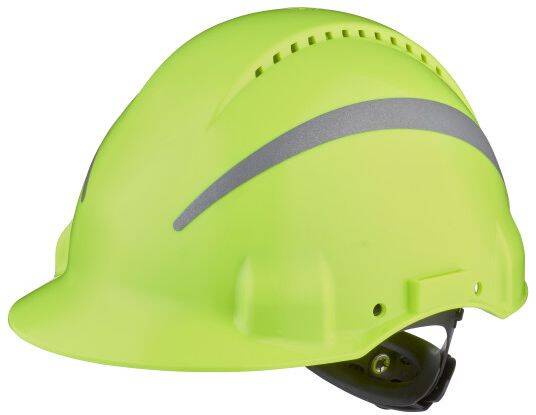 Casque 3M G3000 vent a/bdes réfl. lemon