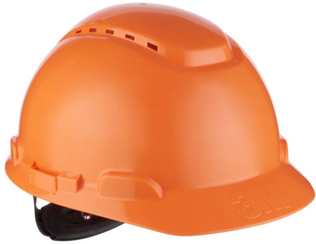 Casque de protection H700 ventile orange