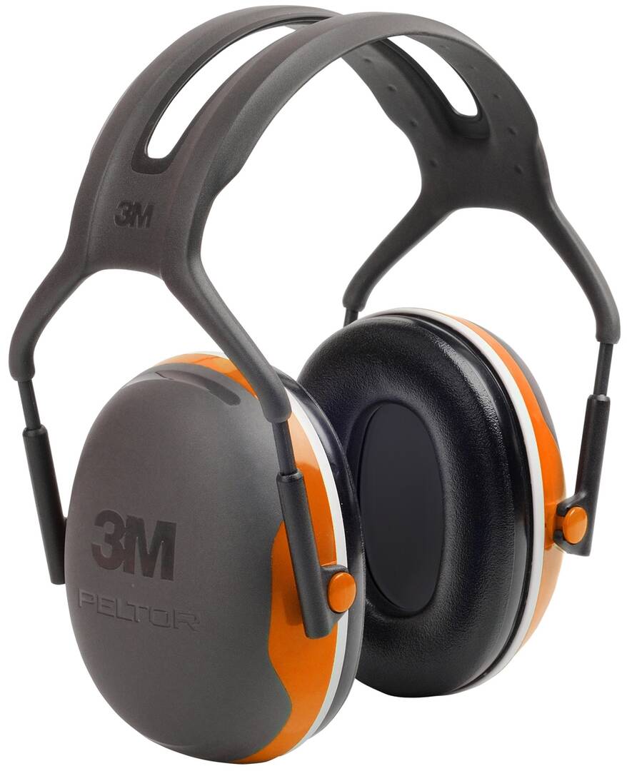 Protecteur aud. X4A a/serre-tête orange