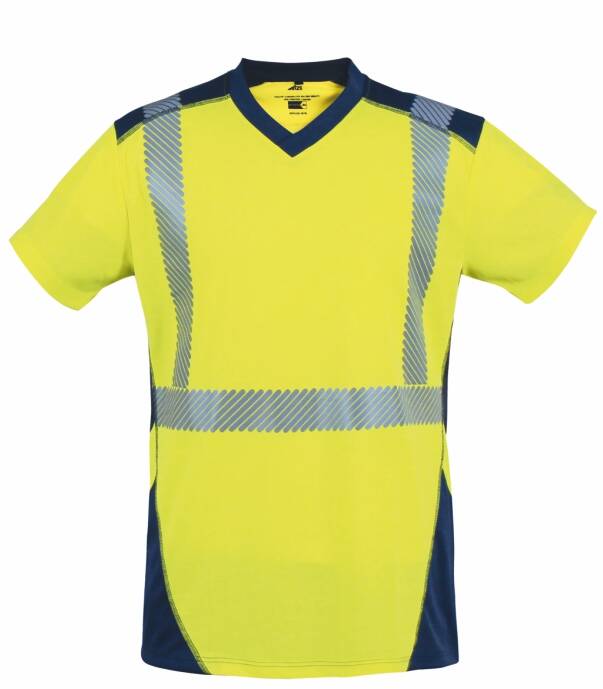 T-shirt hv bali lemon/marine L